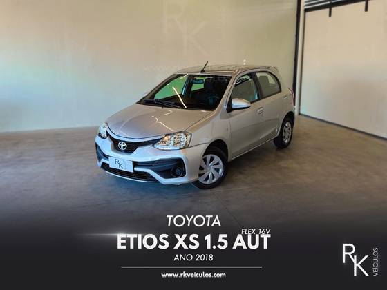 TOYOTA ETIOS 1.5 XS 16V FLEX 4P AUTOMÁTICO